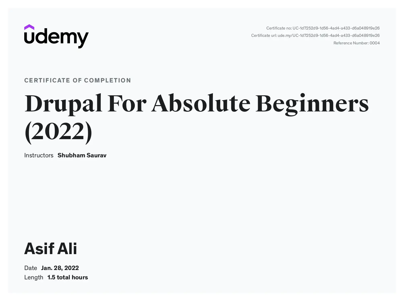 Digital Marketing Certificate