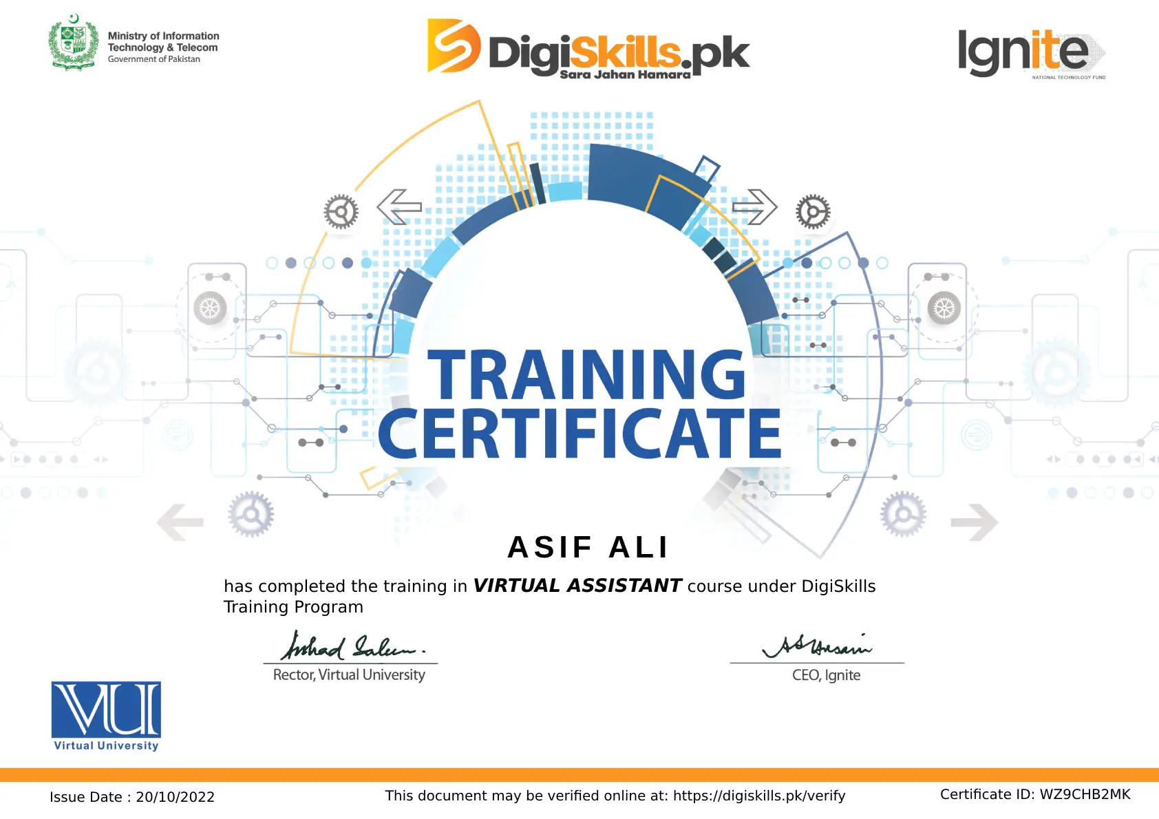 Virtual Assistant Course